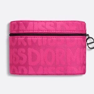 Dior Fuchsia Cosmetic Bag